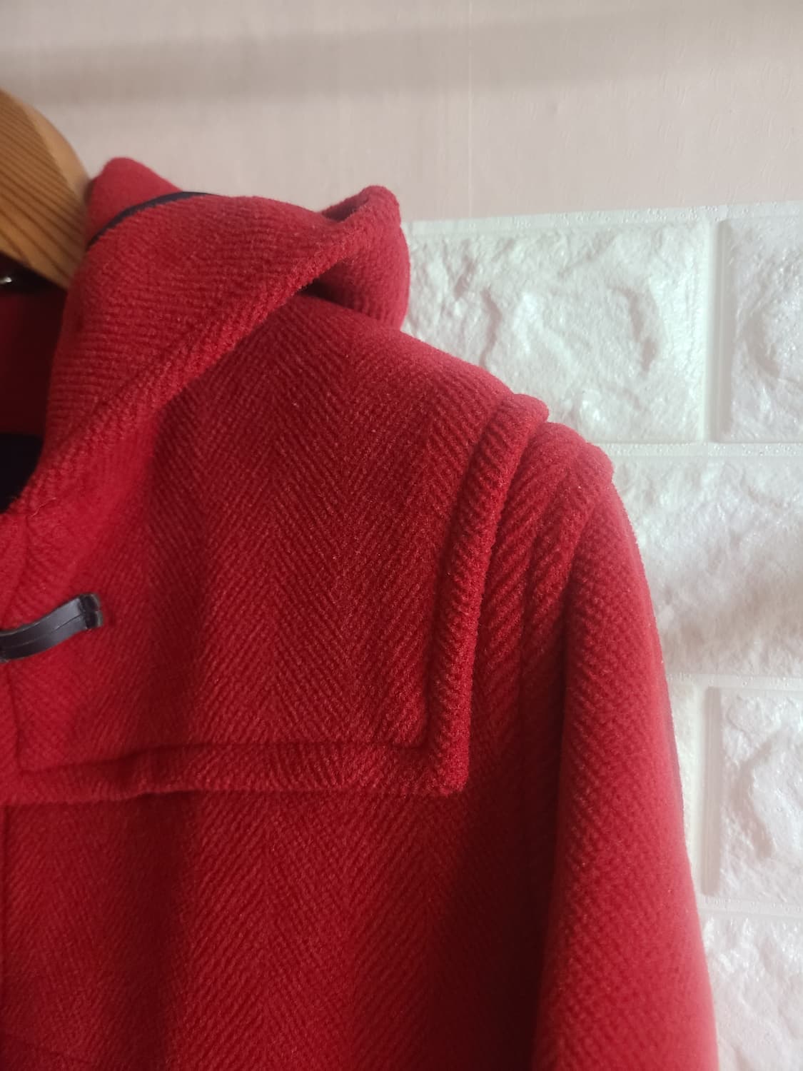 올드스쿨 버버리 레드 더플코트(55-66) 상품이미지3