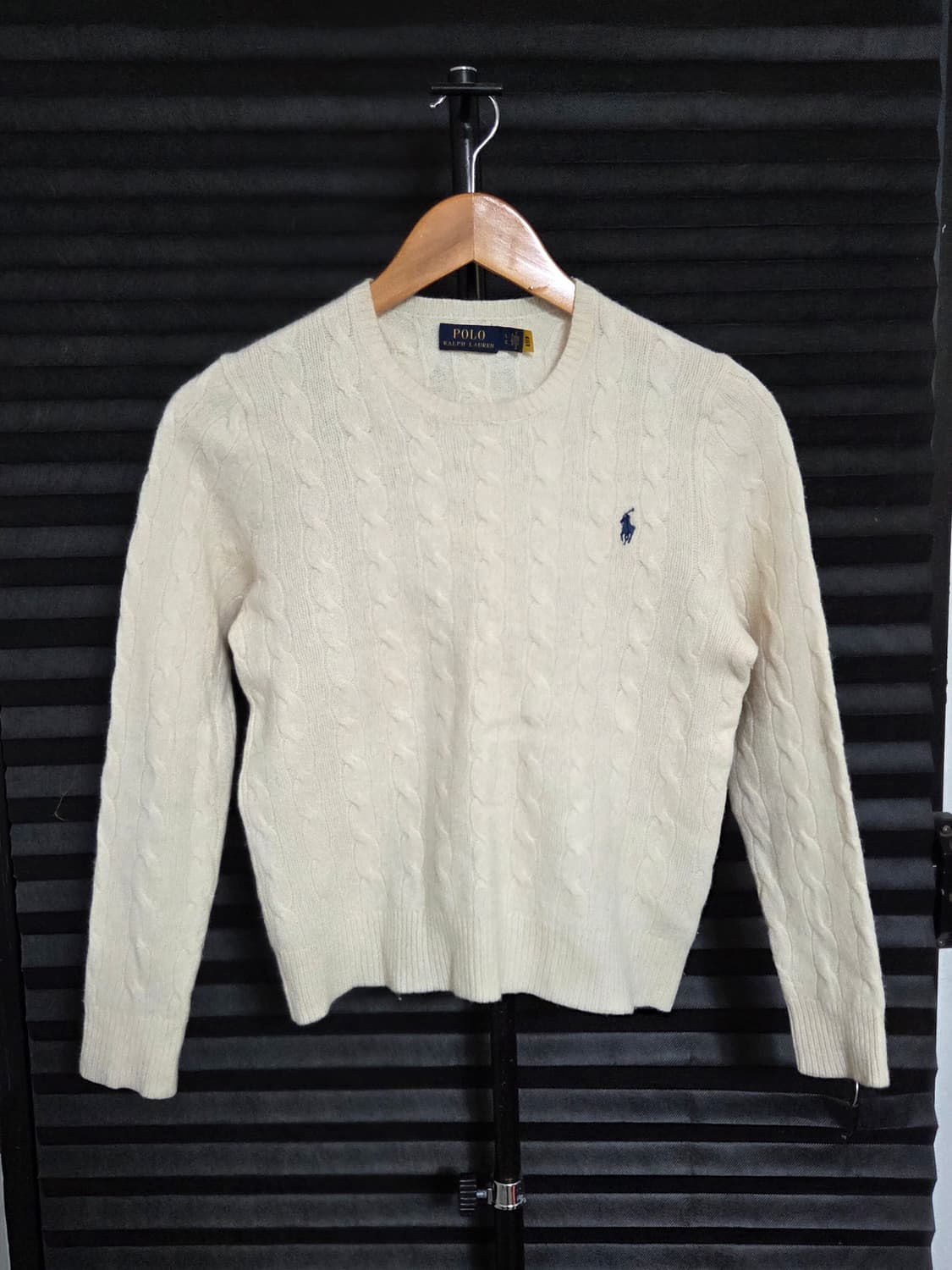 (정품) [폴로 랄프로렌] 울 캐시미어 케이블 니트 | 00133 상품이미지1