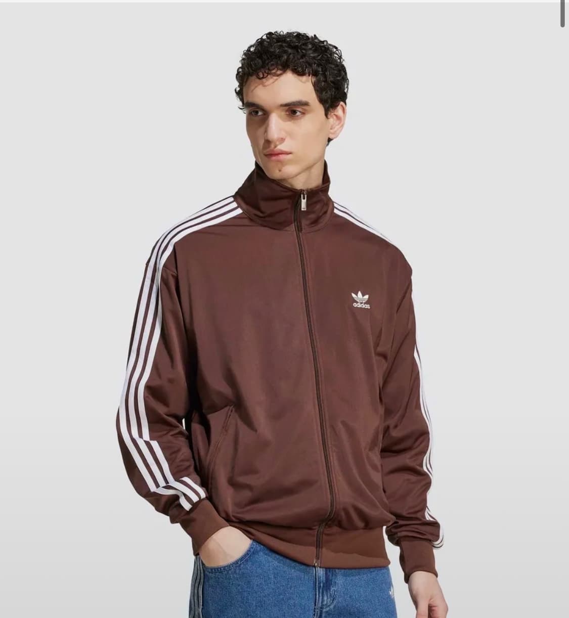 아디다스 트랙탑 져지 갈색 초코브라운 M 상품이미지3