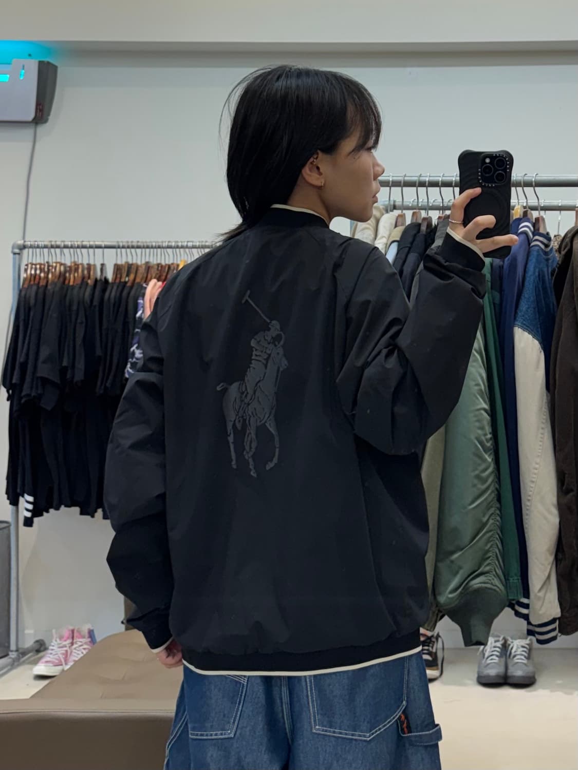 폴로 랄프로렌 퍼포먼스 윈드브레이커 봄버 자켓 상품이미지7