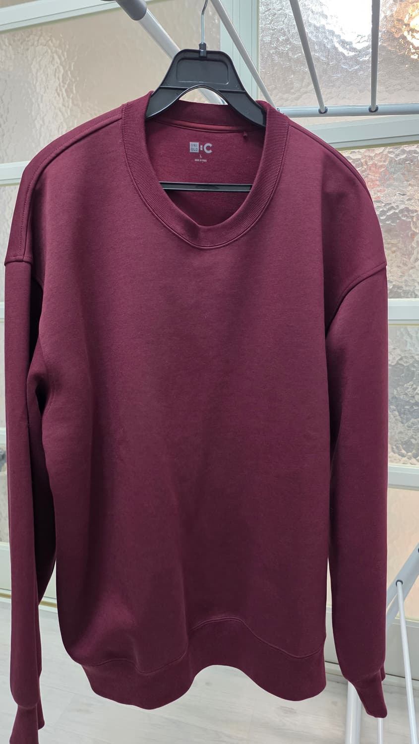 유니클로C 오버사이즈 맨투맨 L 상품이미지1