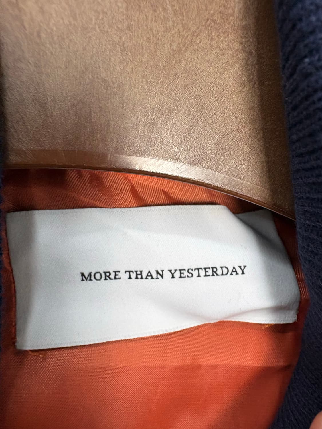 MORE THAN YESTERDAY 믹스 니트 봄버자켓 A3484 상품이미지6