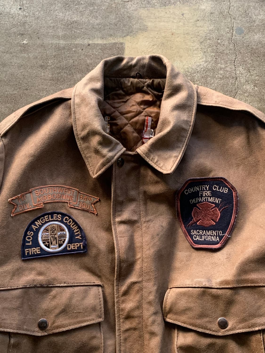 70-80s 시얼스 더 레더 샵 A-2 타입 레더 자켓 상품이미지2