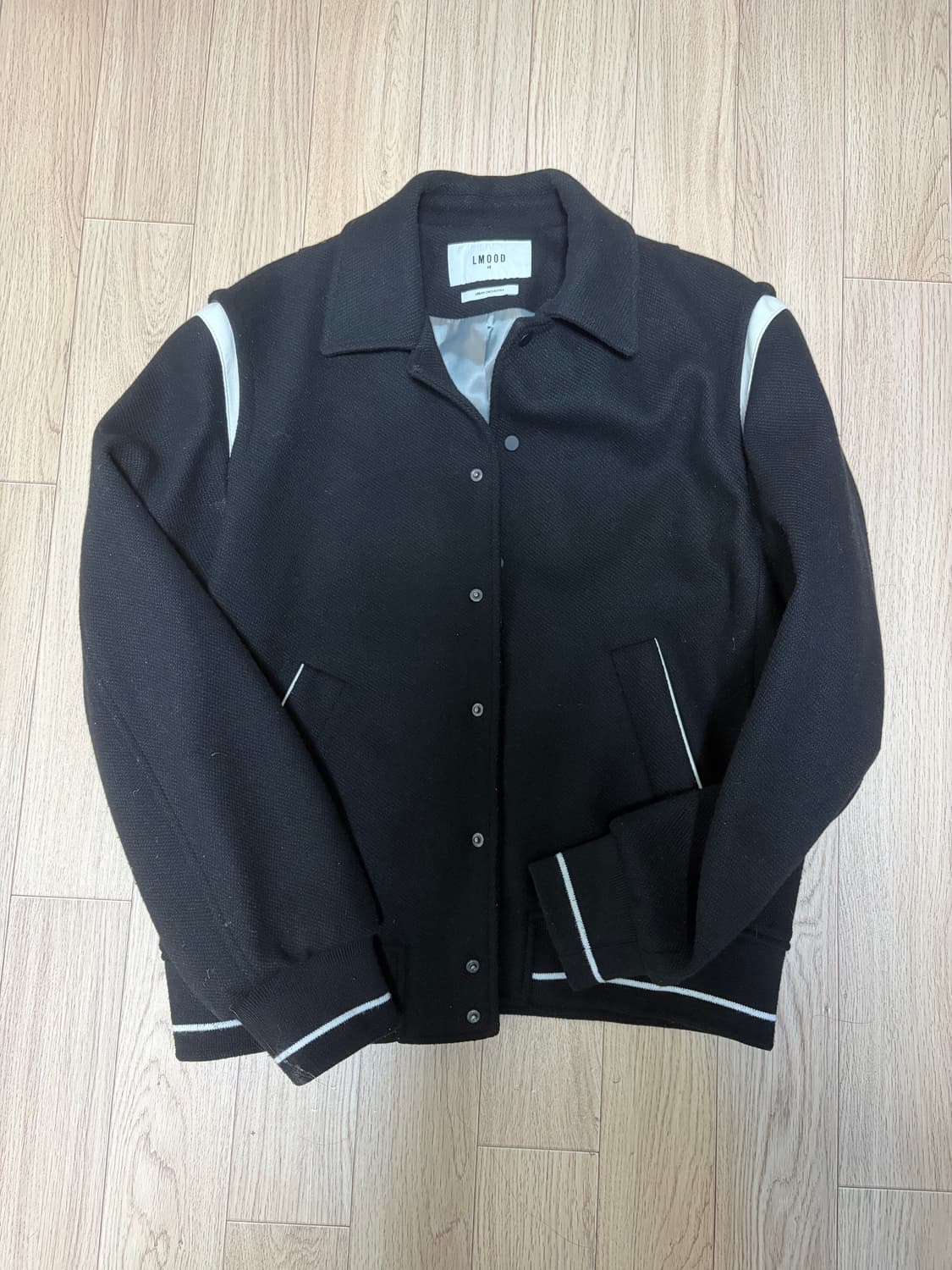 엘무드 바시티 자켓 상품이미지1