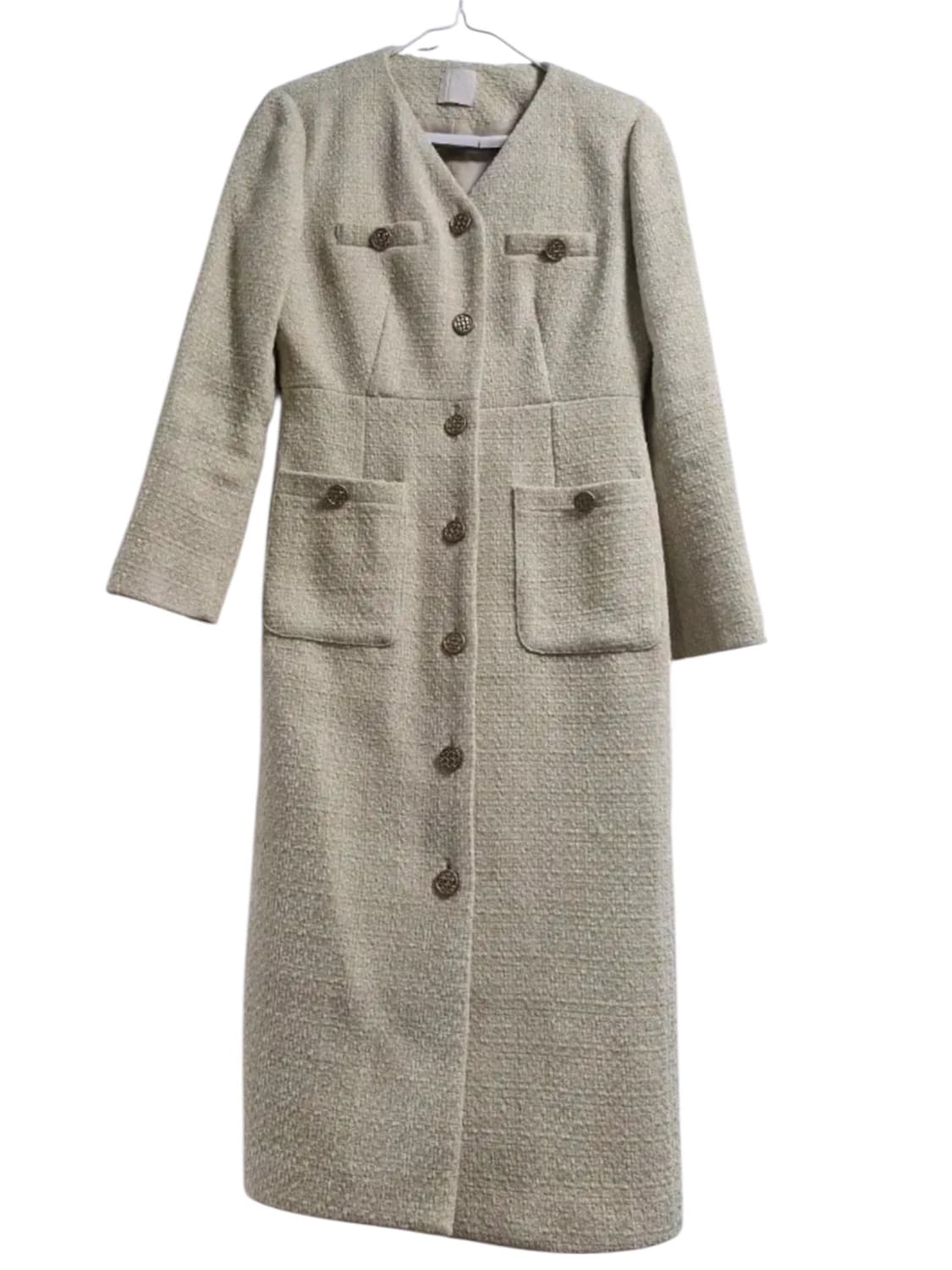 아이보리 트위드 원피스 택있는 새상품 상품이미지2