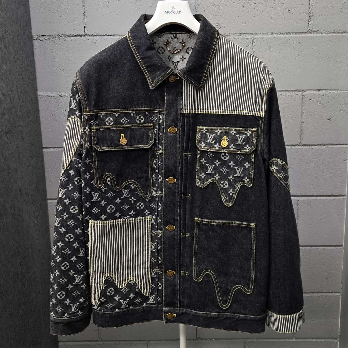 백화점판 / 루이비통 LV 모노그램 니고 크레이지 데님 청자켓 52 상품이미지2