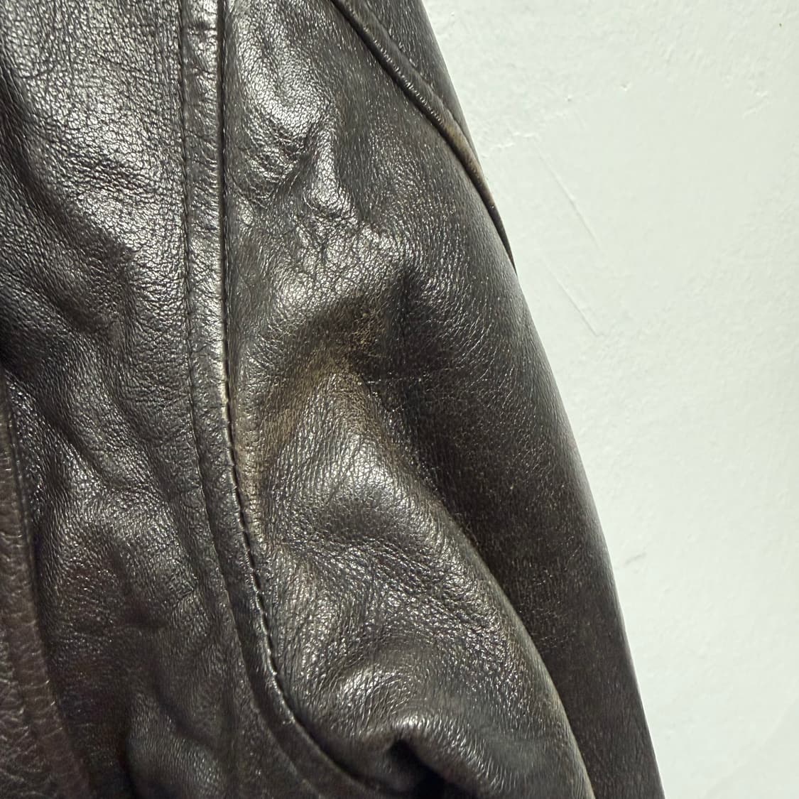 국군 레더 조종사 자켓 상품이미지9