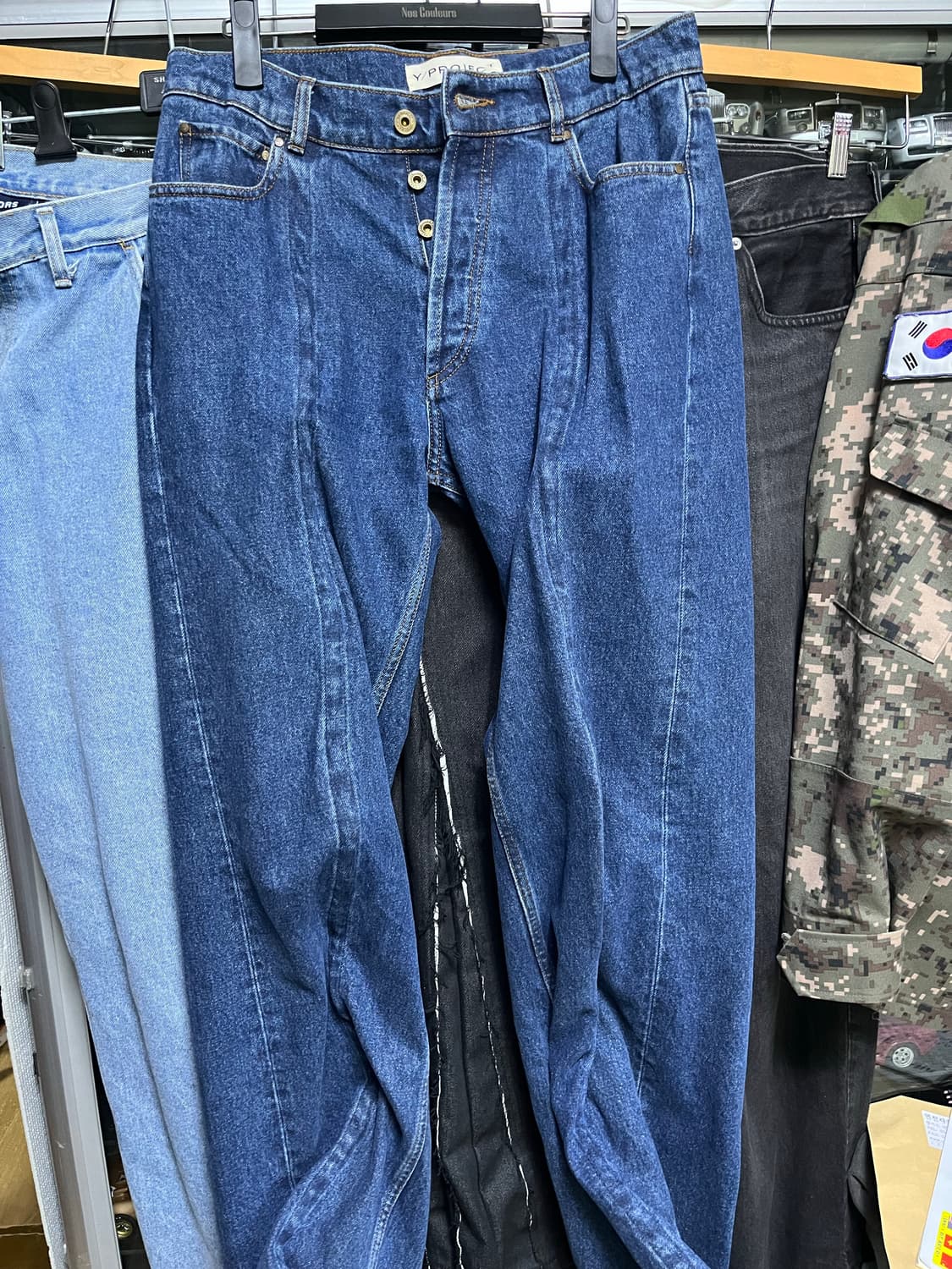 Y/PROJECT CLASSIC WIRE JEANS 상품이미지2