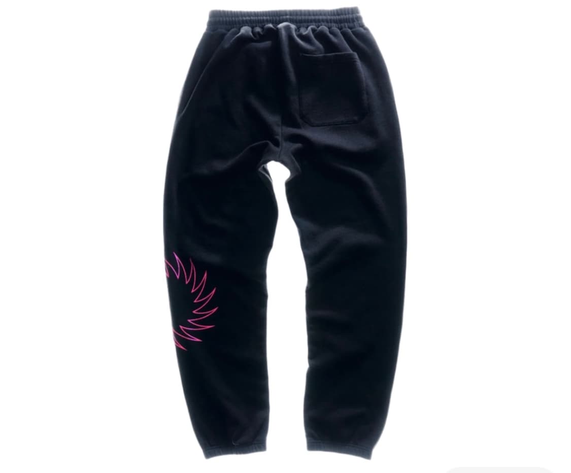 UVU 팬츠 블랙 핑크 M 상품이미지3