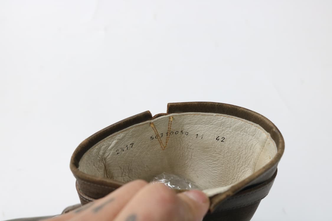 알프레도 바니스터 빈티지 레더 더블 버클 사이드 지퍼 부츠 (42) 상품이미지6