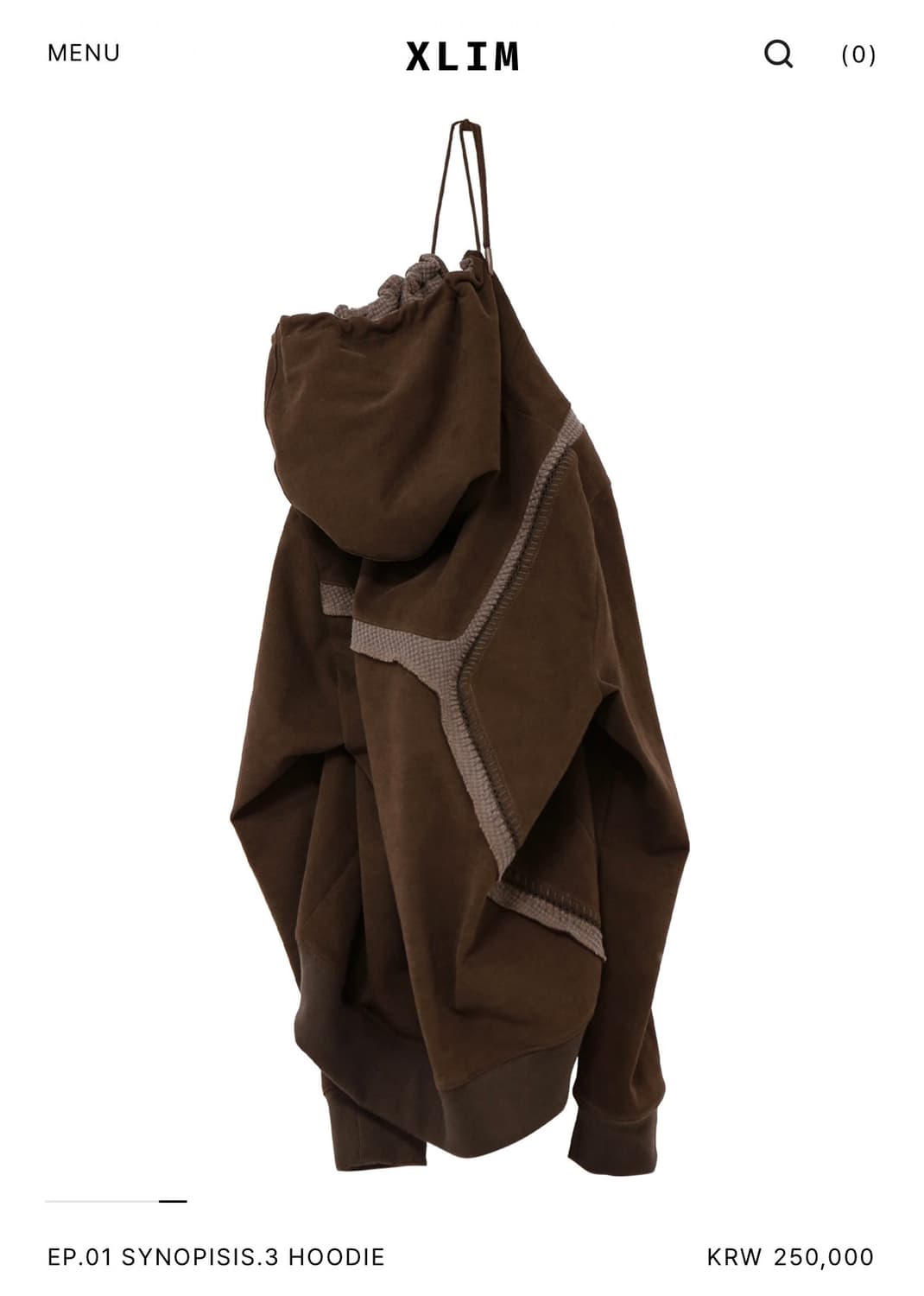 Xlim ep1 시놉시스3 후디 브라운 M 상품이미지5