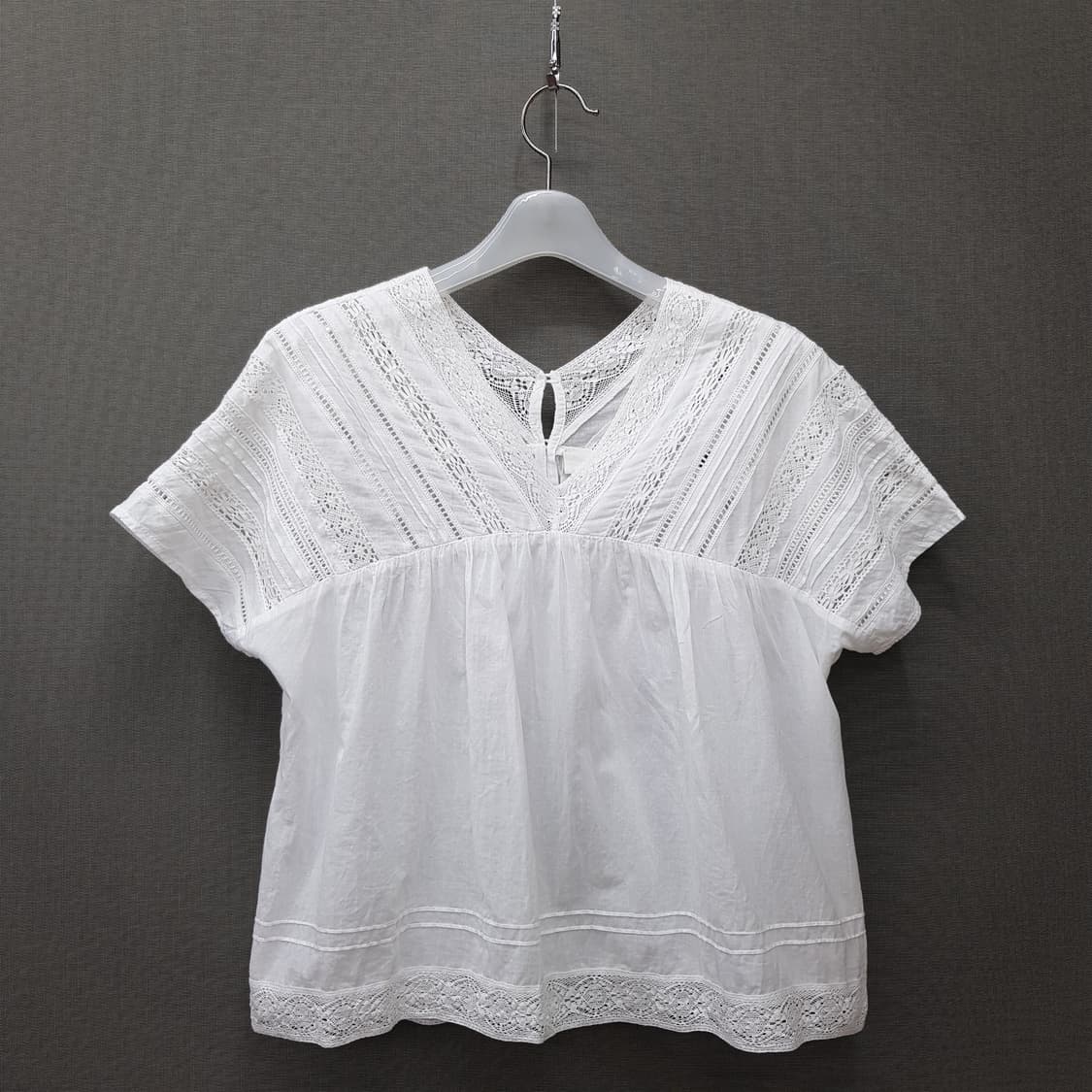 아떼바네사브루노  레이스 면 블라우스 36사이즈 상품이미지1