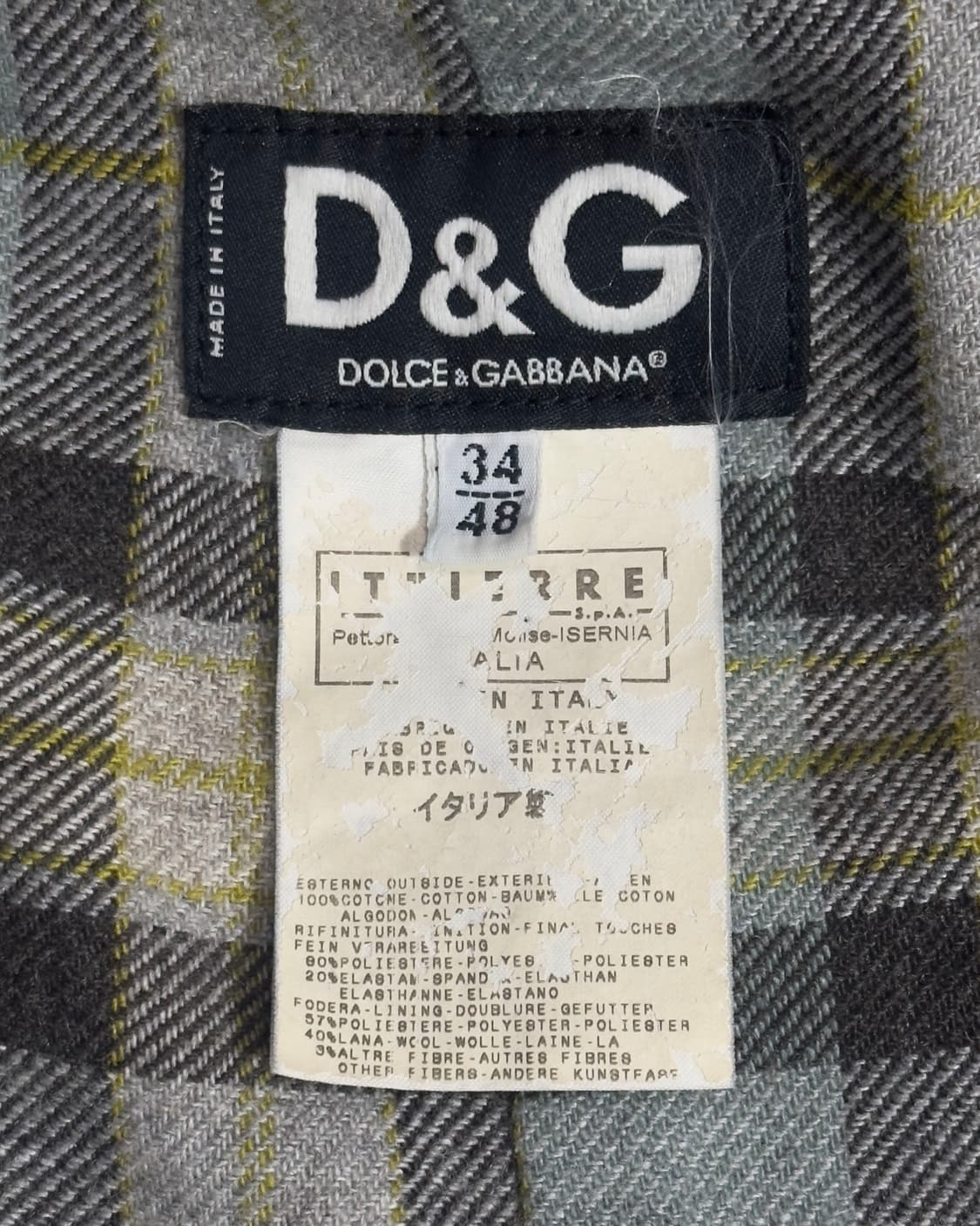 2004 D&G Reconstructed Cargo Jacket 상품이미지7