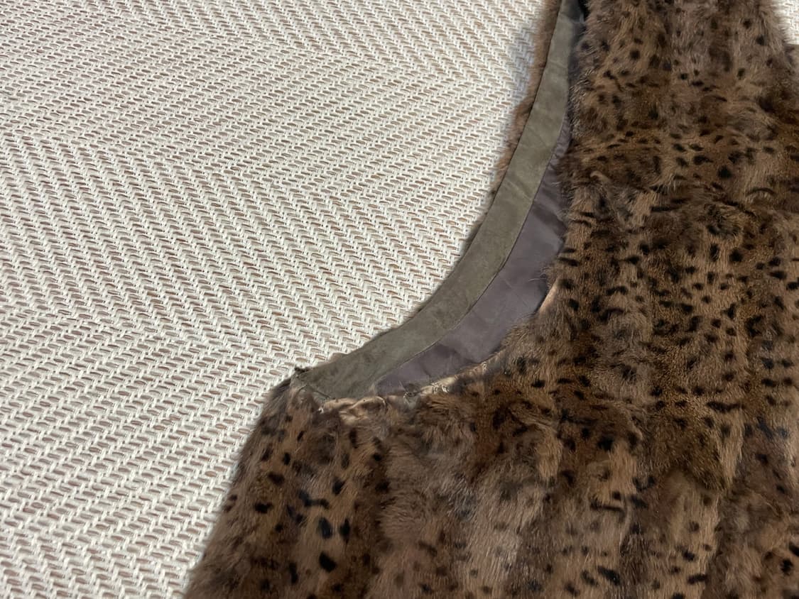 빈티지 퍼 베스트  상품이미지3