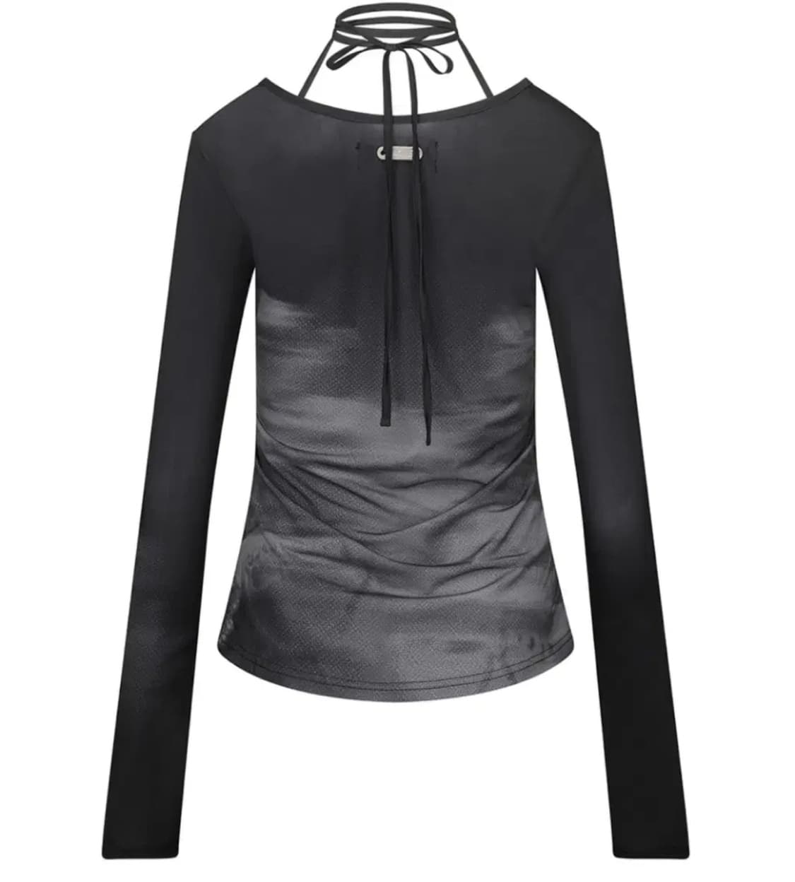 나체 nache CUT-OUT SLIM FIT LONG SLEEVE 상품이미지2