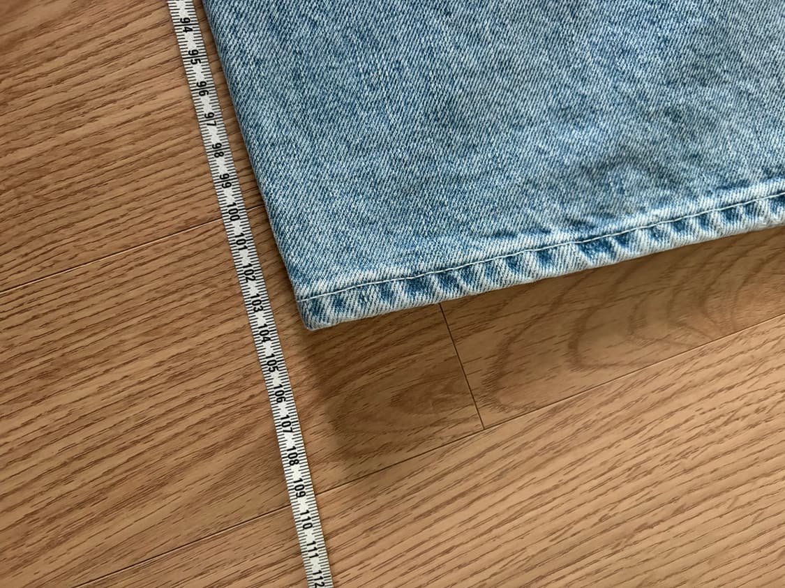 포터리 원워시드 와이드데님 3사이즈 상품이미지5