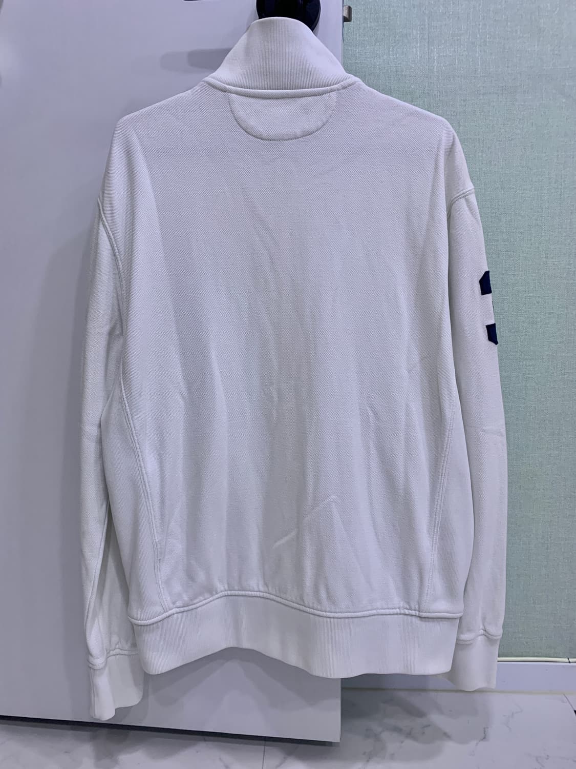 폴로 빅포니 화이트 코튼집업 상품이미지2