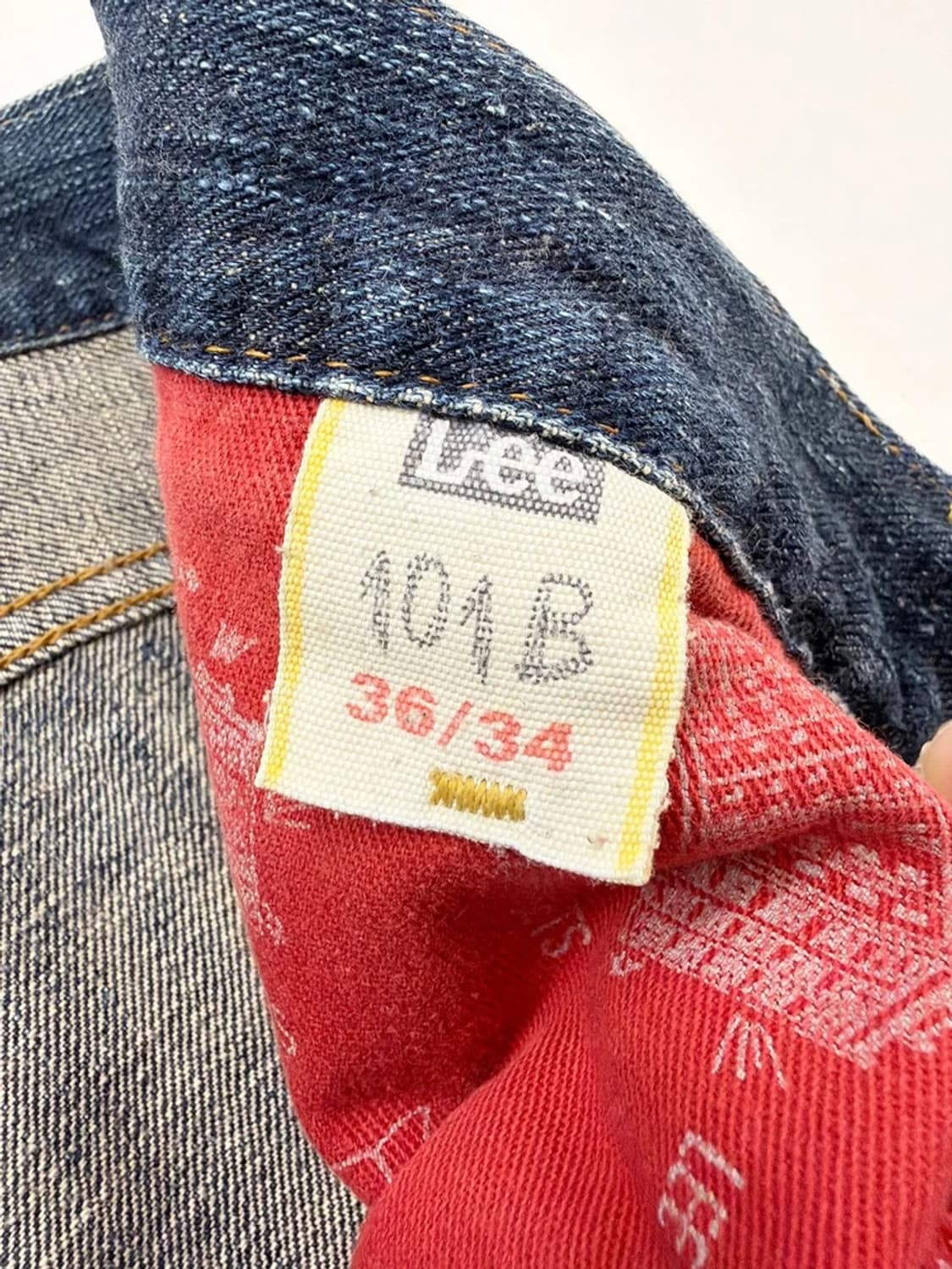 Lee 리 101 빈티지 워싱 라이더 데님 팬츠 PN9883 상품이미지6