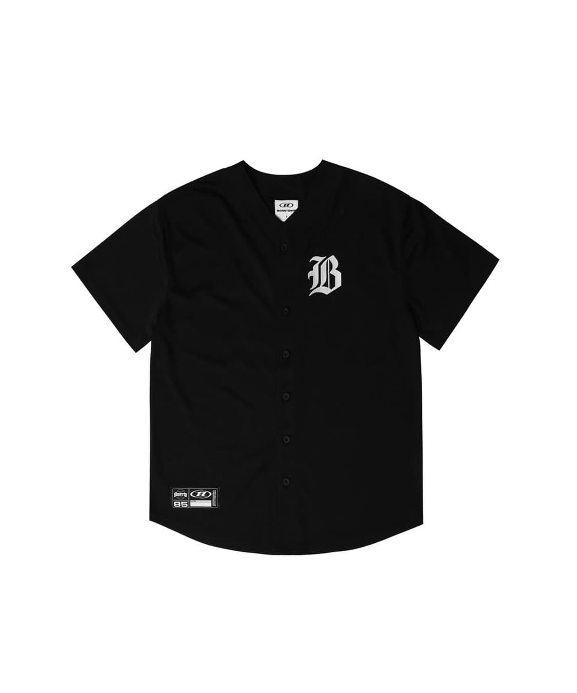 본투윈 베이스볼 저지 블랙 반팔 티셔츠 3 상품이미지4