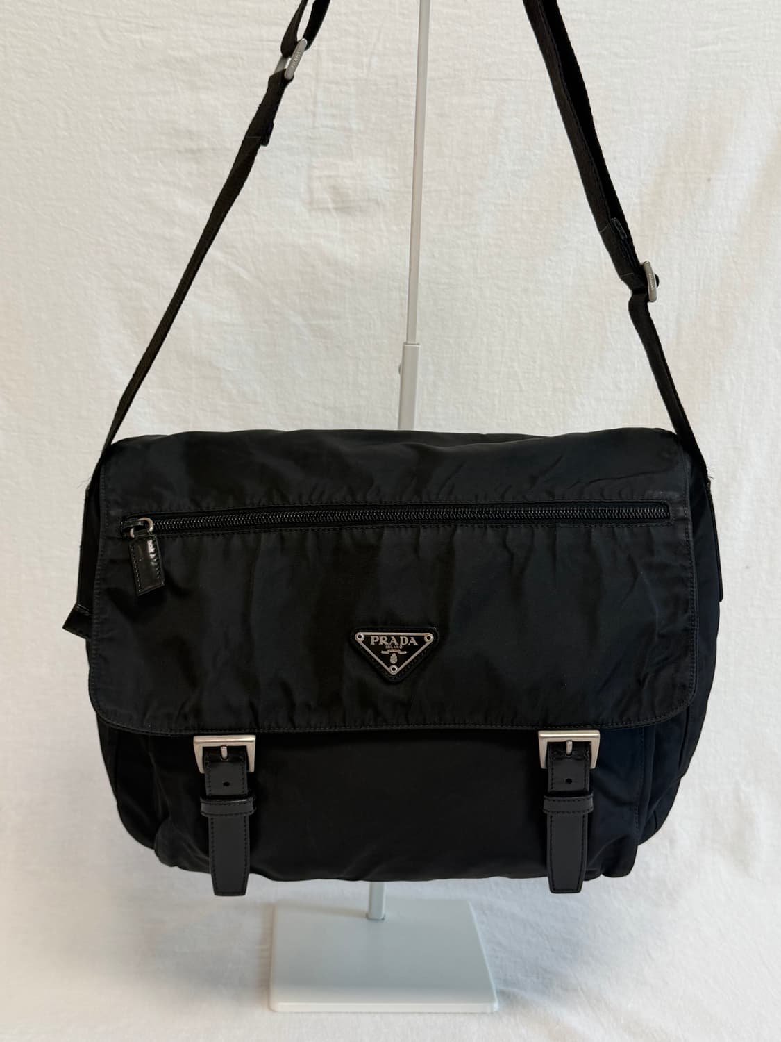 정품 프라다 포코노 나일론 원포켓 크로스백 메신저백 숄더백 상품이미지1