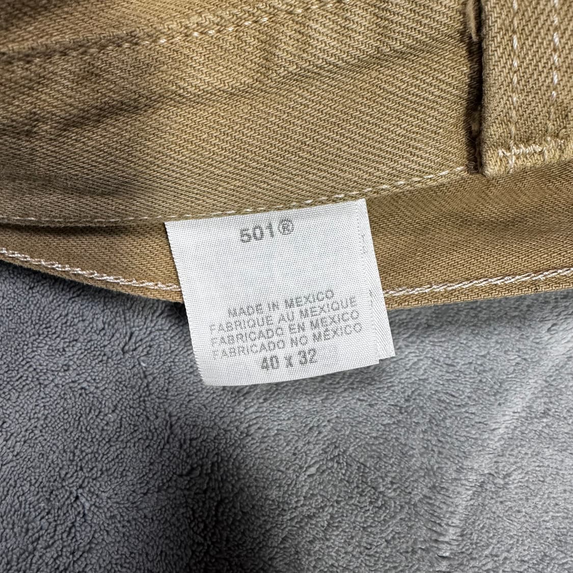 리바이스 501 면바지 코튼팬츠 40  상품이미지4