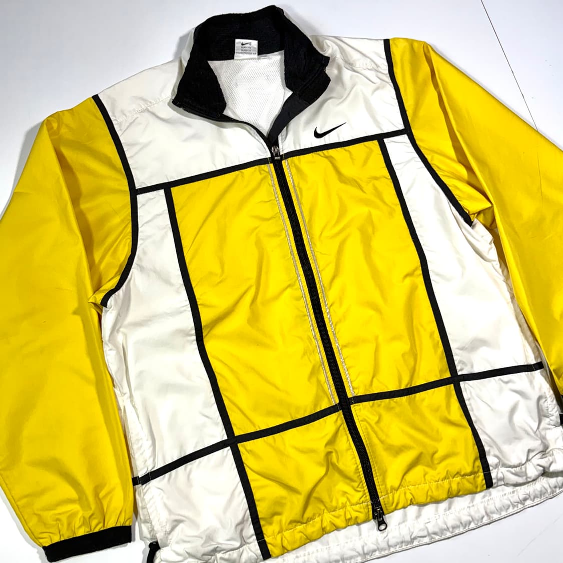 나이키 패턴 옐로우 바람막이 90 상품이미지3