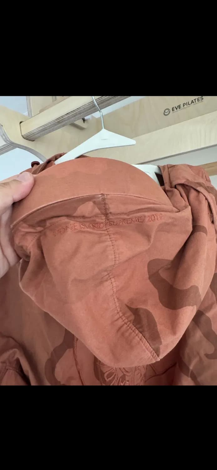 슈프림 스톤아일랜드 콜라보 카모 자켓 M 상품이미지3