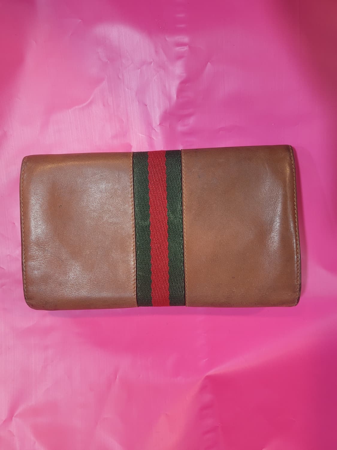 구찌 삼선 장지갑 브라운 상품이미지2