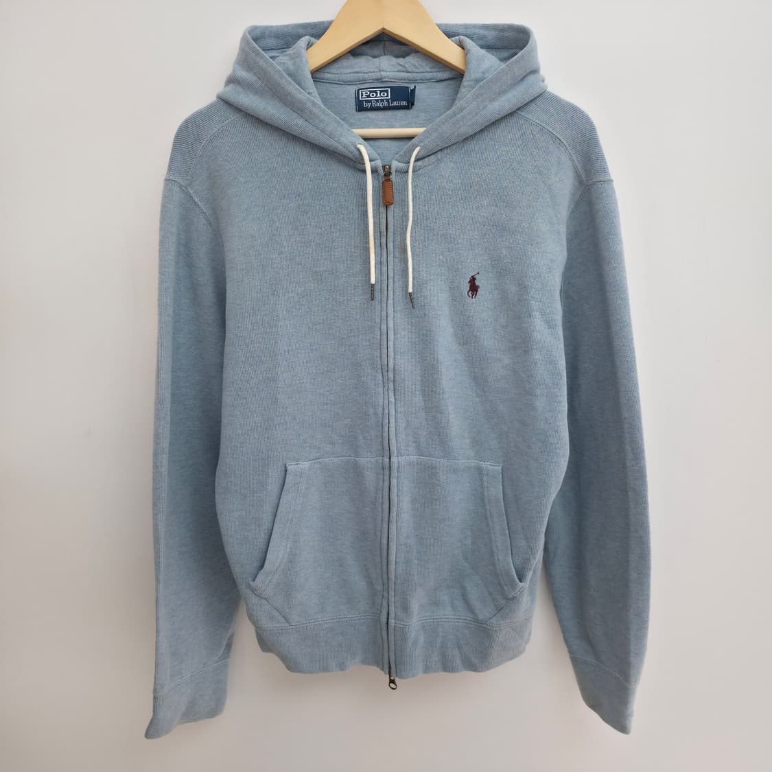 [L] 폴로 랄프로렌 스카이블루 후드집업 상품이미지1