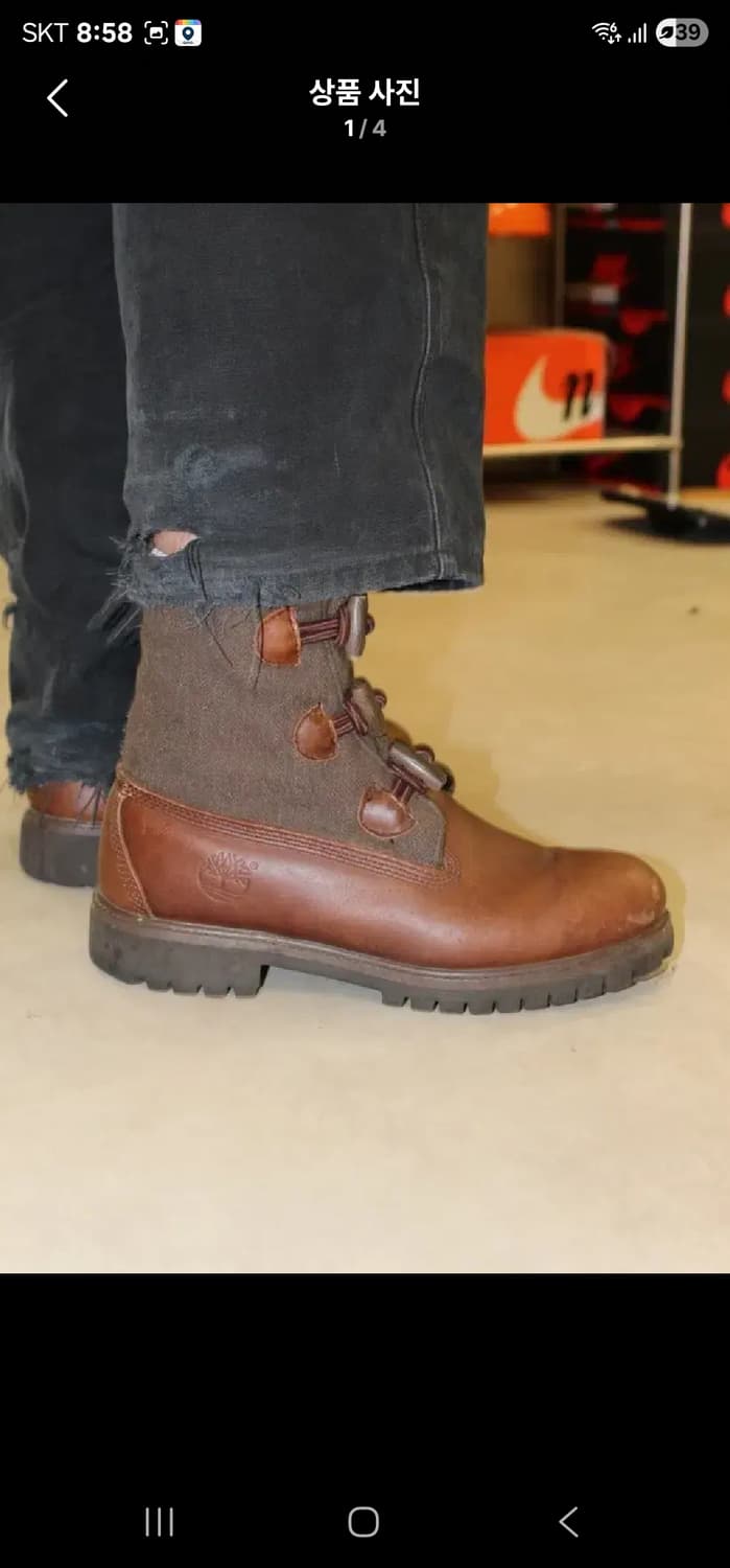 팀버랜드 6인치 부츠 상품이미지4