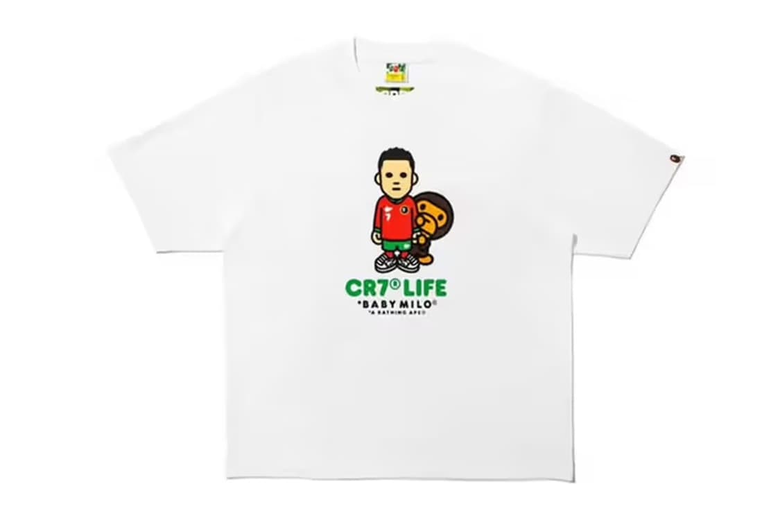 베이프 CR7 호날두 마일로 반팔티 상품이미지1