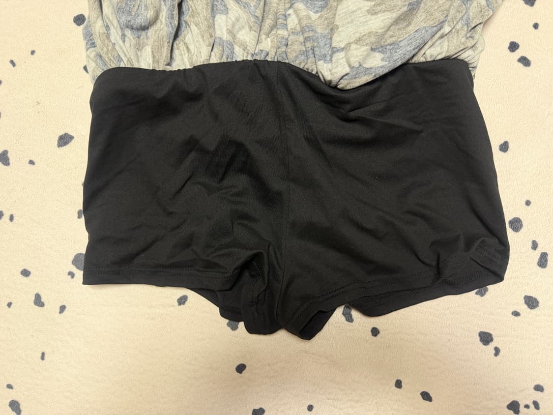 쉬인 카모 캉캉 스커트 상품이미지3