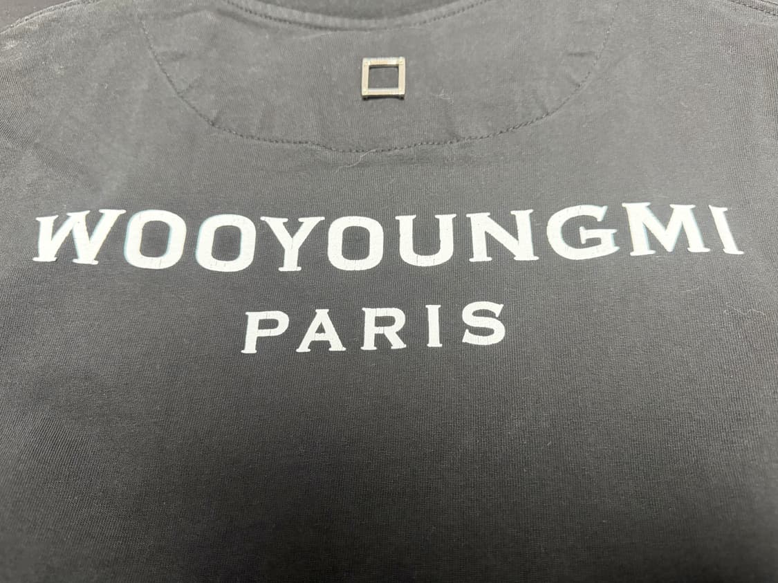 우영미 백로고 티셔츠 상품이미지8