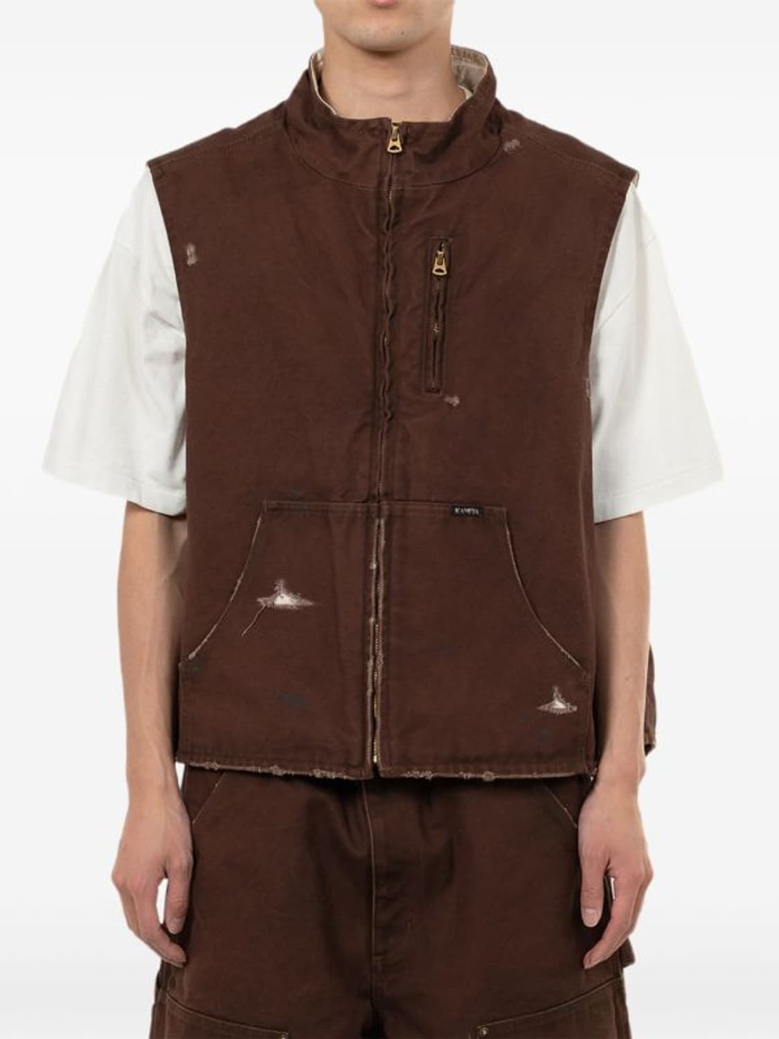 Kamiya boro vest M 상품이미지2