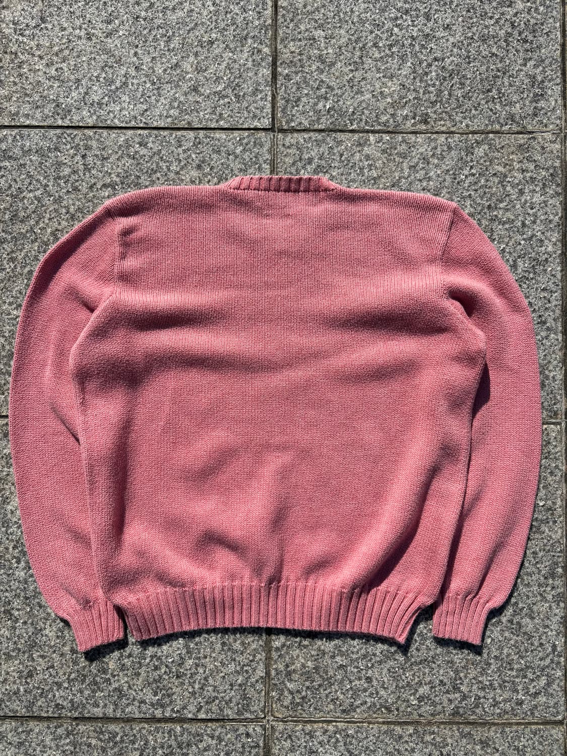 90s 폴로 니트 핑크 상품이미지5