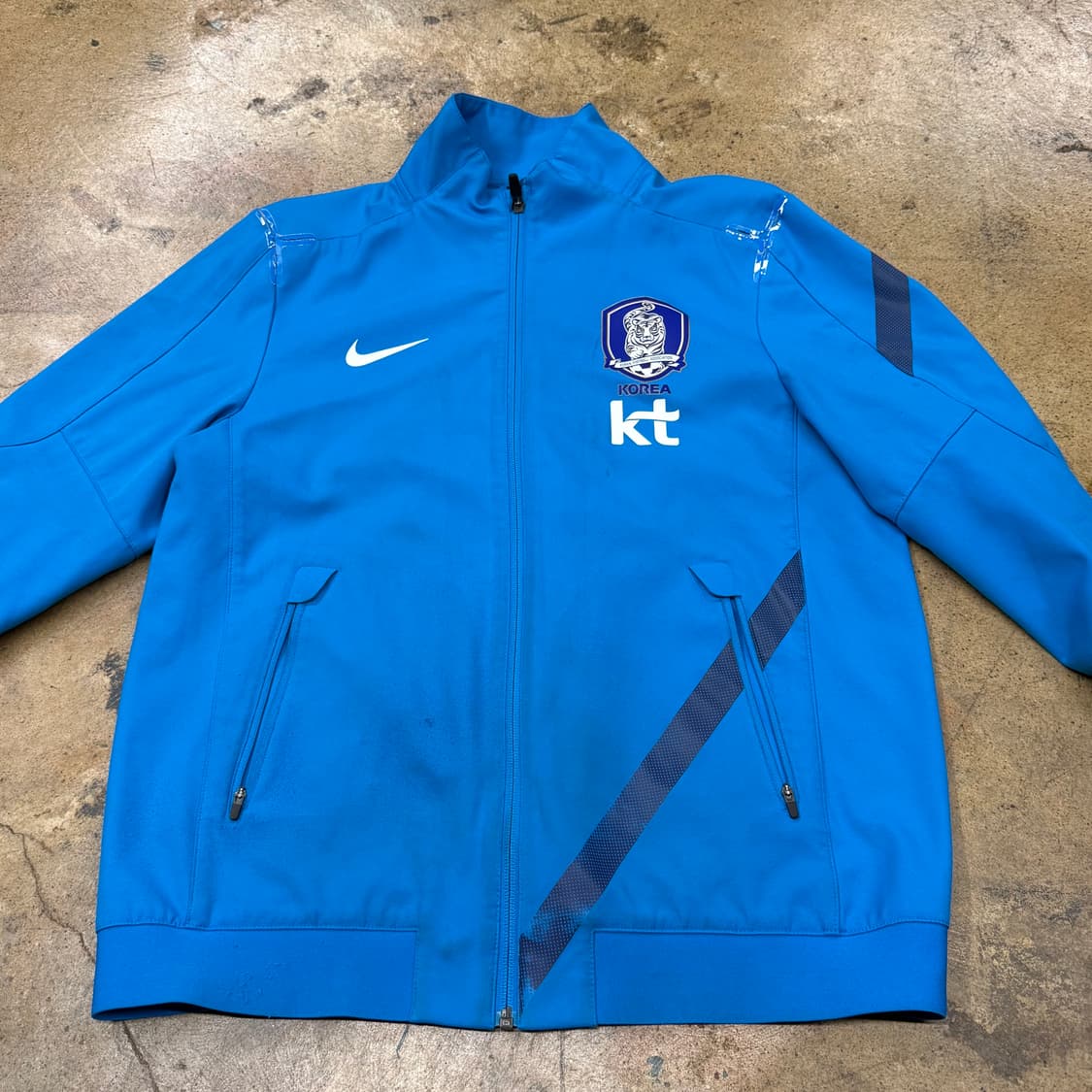 [정품/L] 나이키 대한민국 축구 국가대표팀 트랙 자켓 b19 상품이미지3