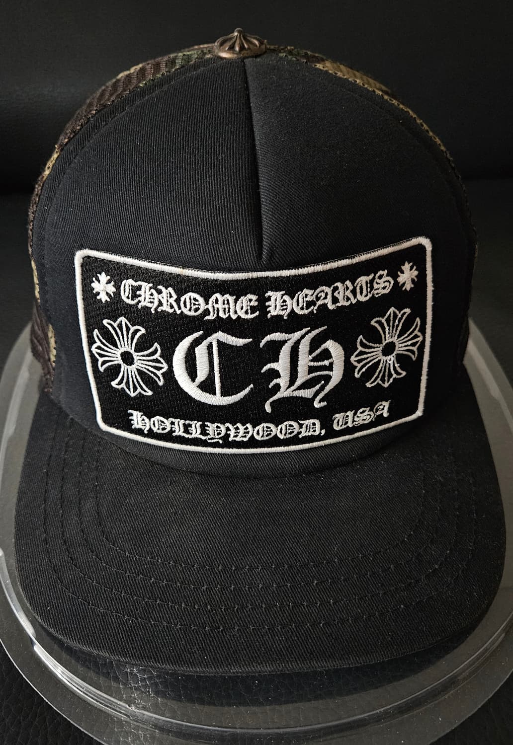 크롬하츠 카모트러커 모자 캡 메쉬캡 상품이미지1