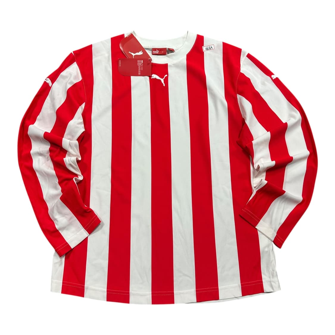 ✨ (새상품) 푸마 스트라이프 흰빨 롱슬리브 상품이미지1