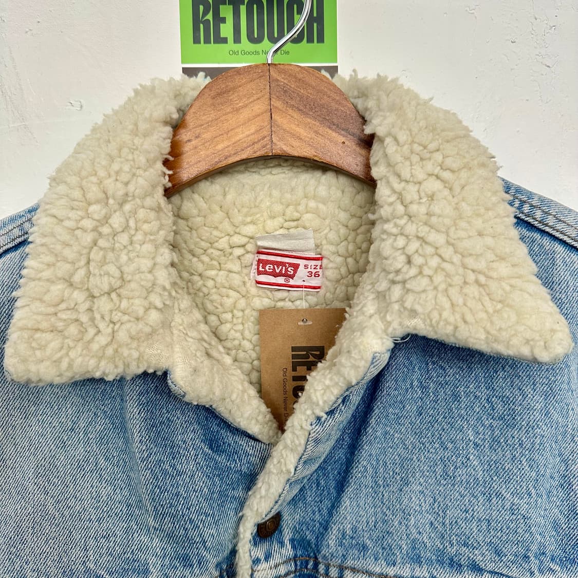90‘s 리바이스 쉐르파 데님자켓 상품이미지2
