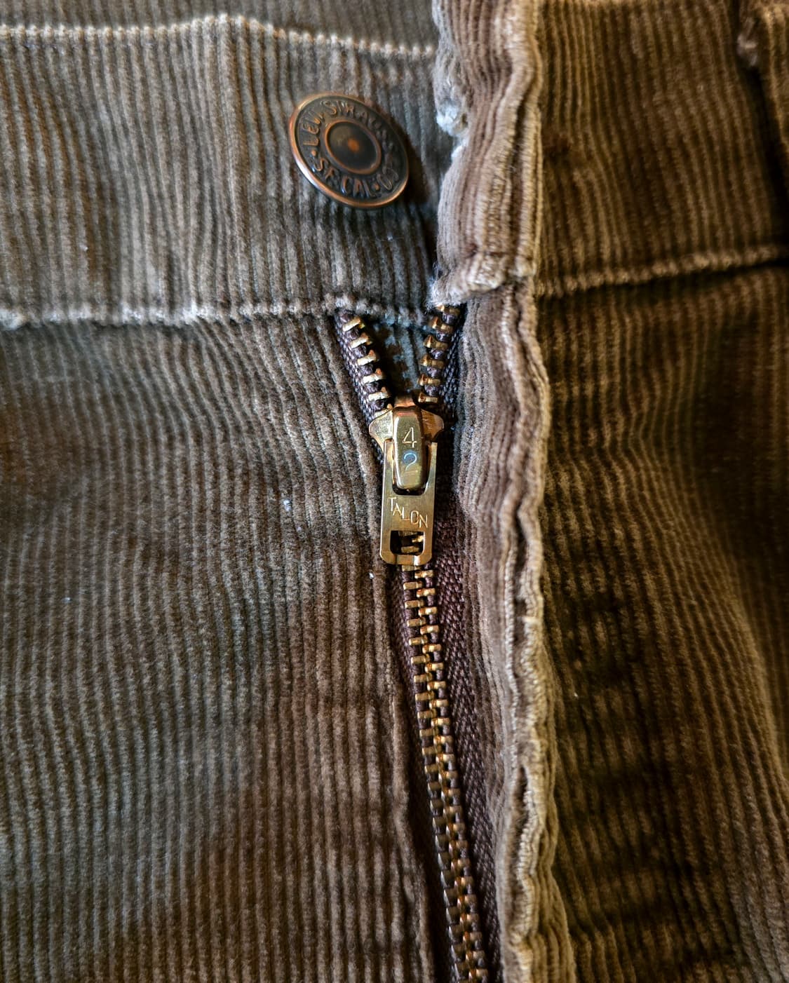 70's Levis 517 Corduroy 브라운 (USA) 상품이미지4