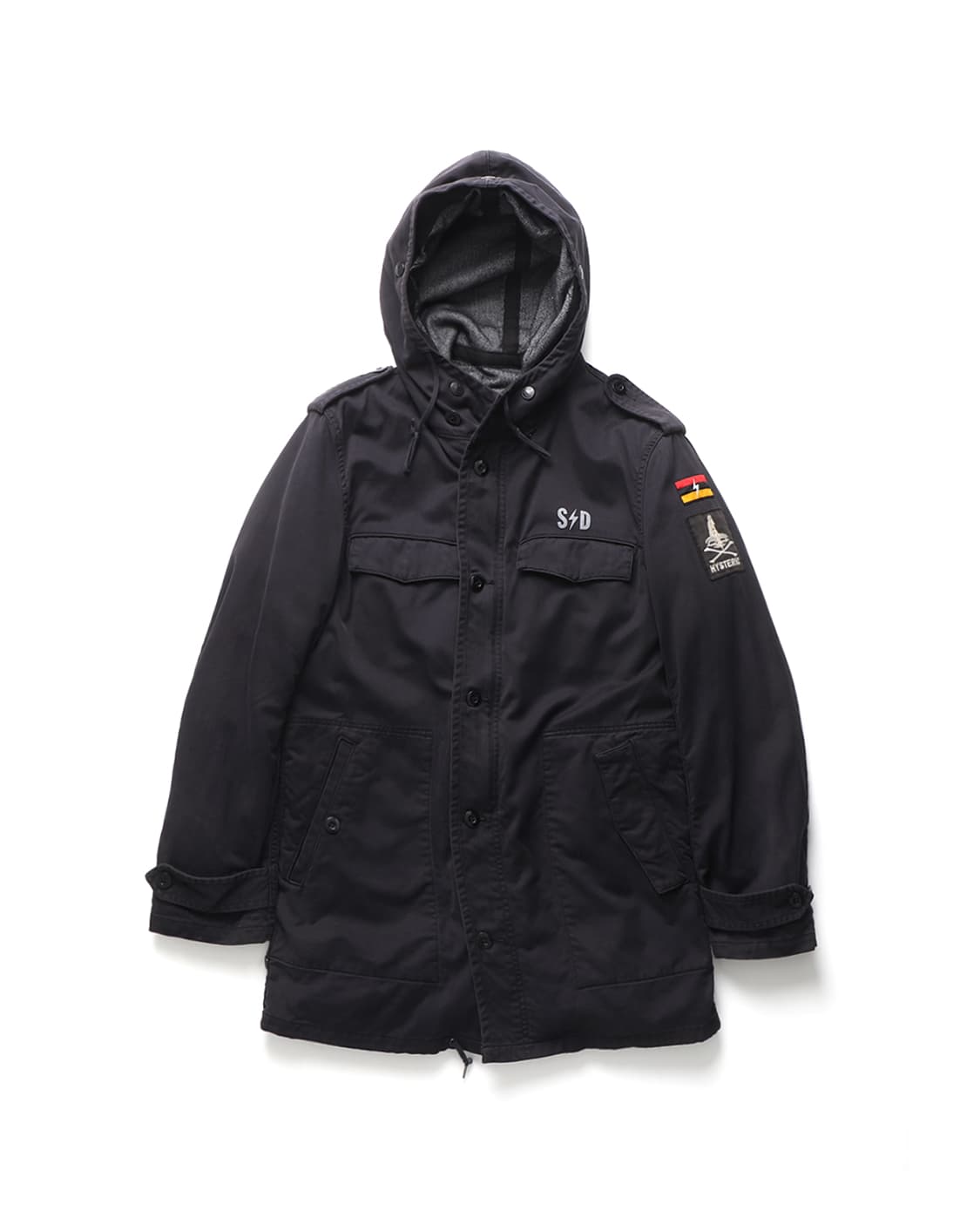 HYSTERIC GLAMOUR Fleece Lined Mods Coat 상품이미지1