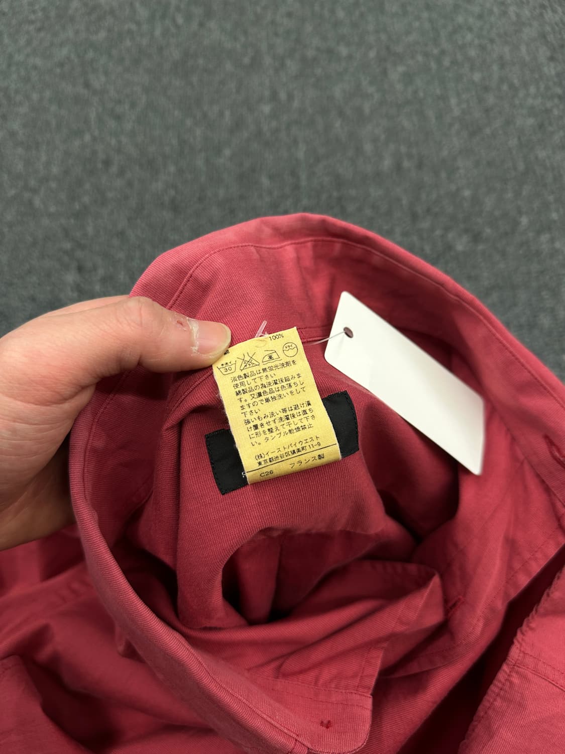 1) APC 아페쎄 실크 긴팔 셔츠 상품이미지6