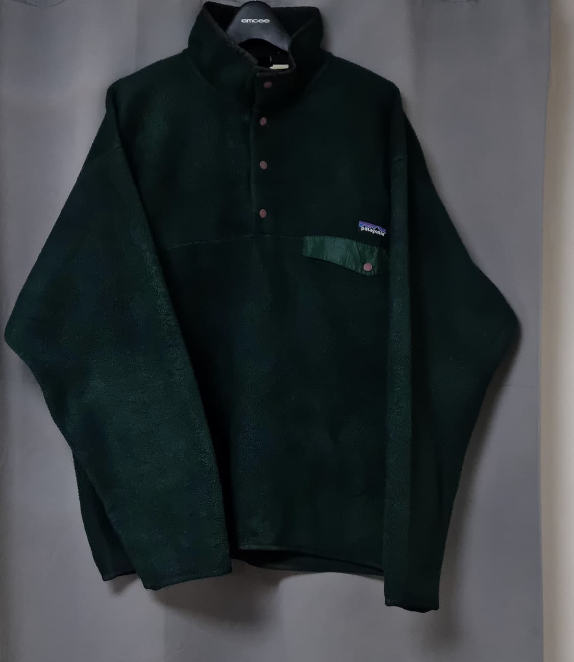 파타고니아 신칠라 딥그린 퍼플 L 미국생산 상품이미지4