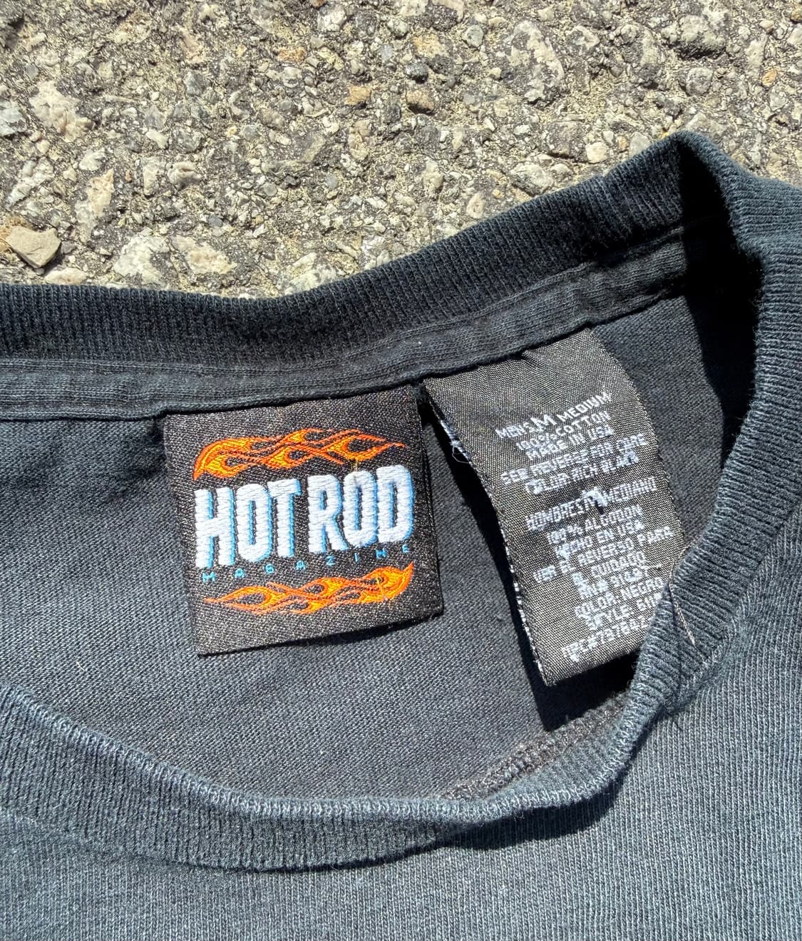 90s Hot rod made in usa old car t shirt 상품이미지6