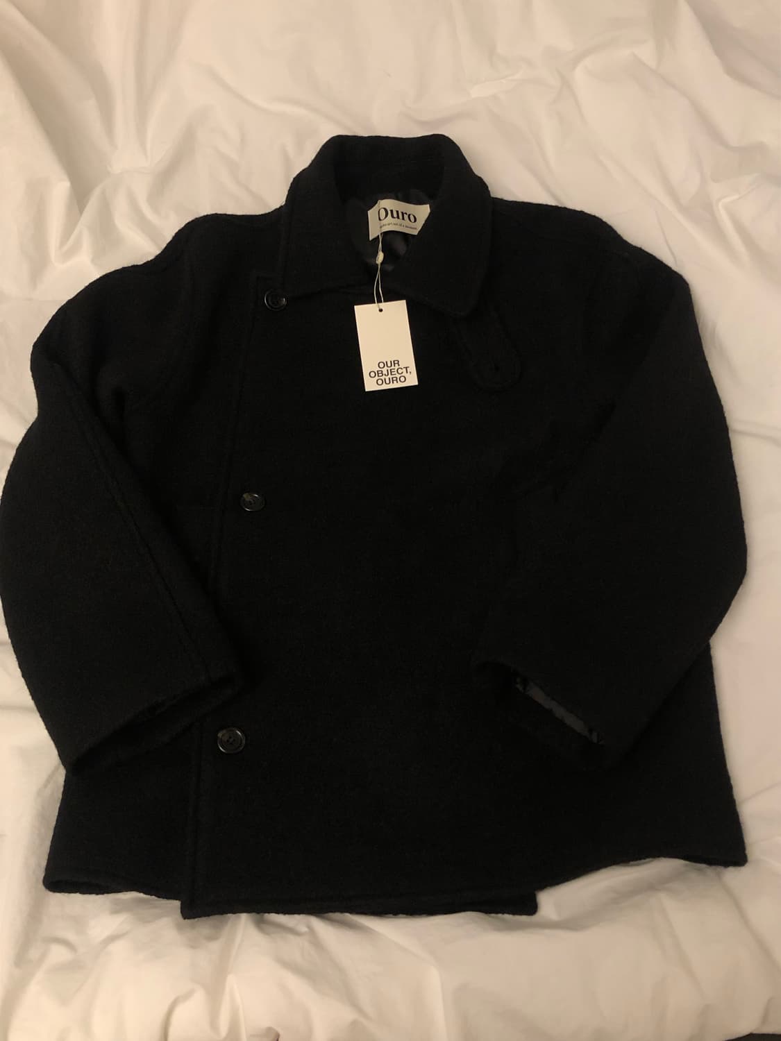 [새상품] 아우로 클래식 더플 코트 상품이미지1