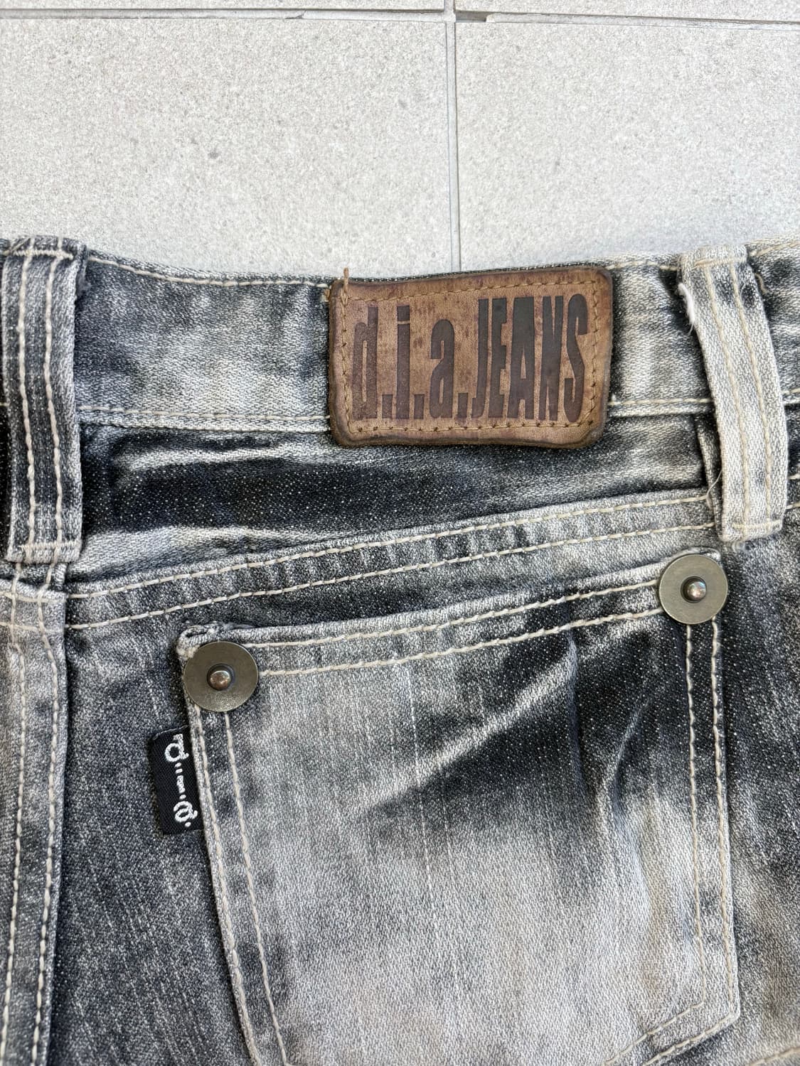 d.i.a. 데님 지퍼 디테일 숏츠 상품이미지6