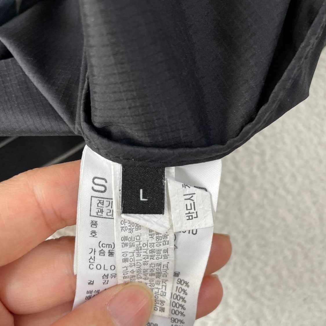 L 스파이더 경량 바람막이 자켓 100 상품이미지7