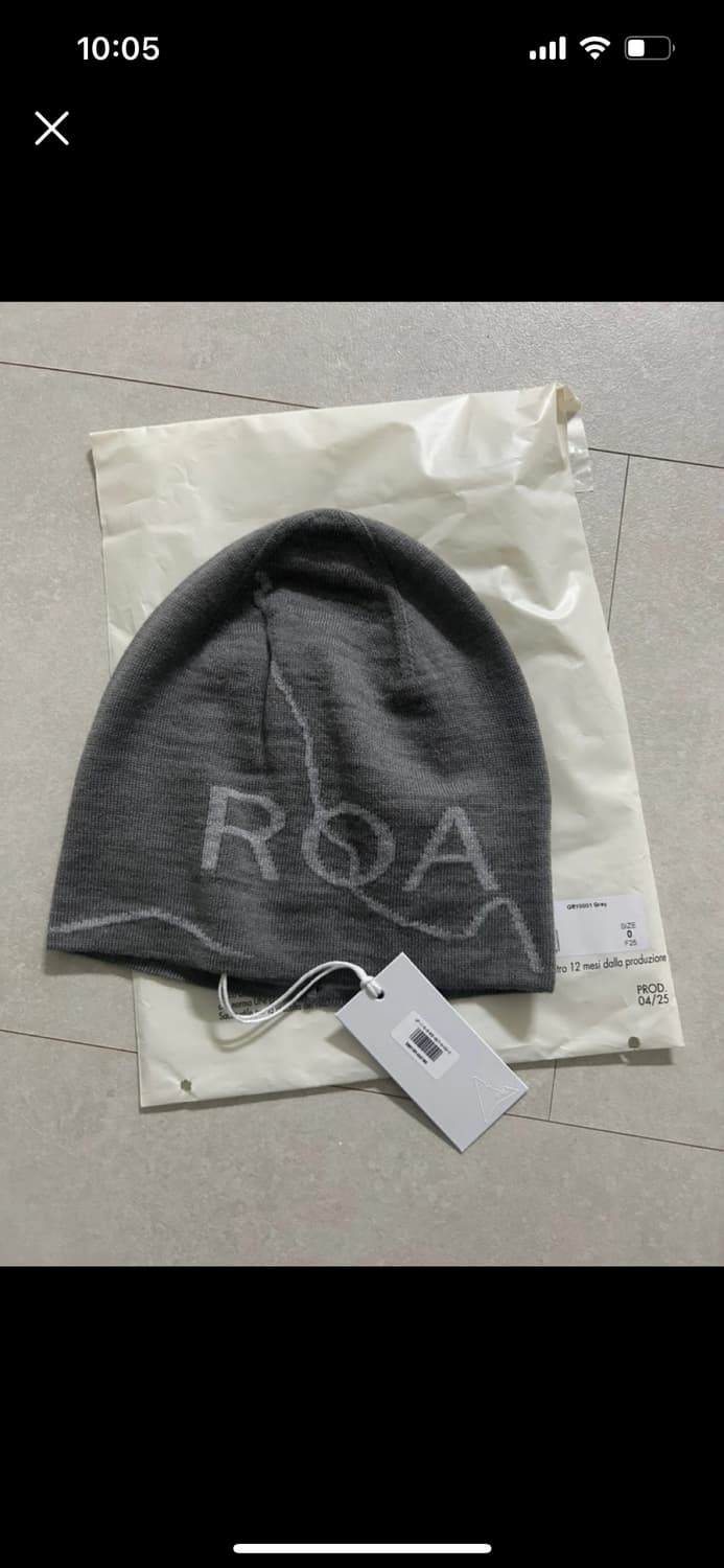 로아하이킹 비니 그레이 새상품 상품이미지1