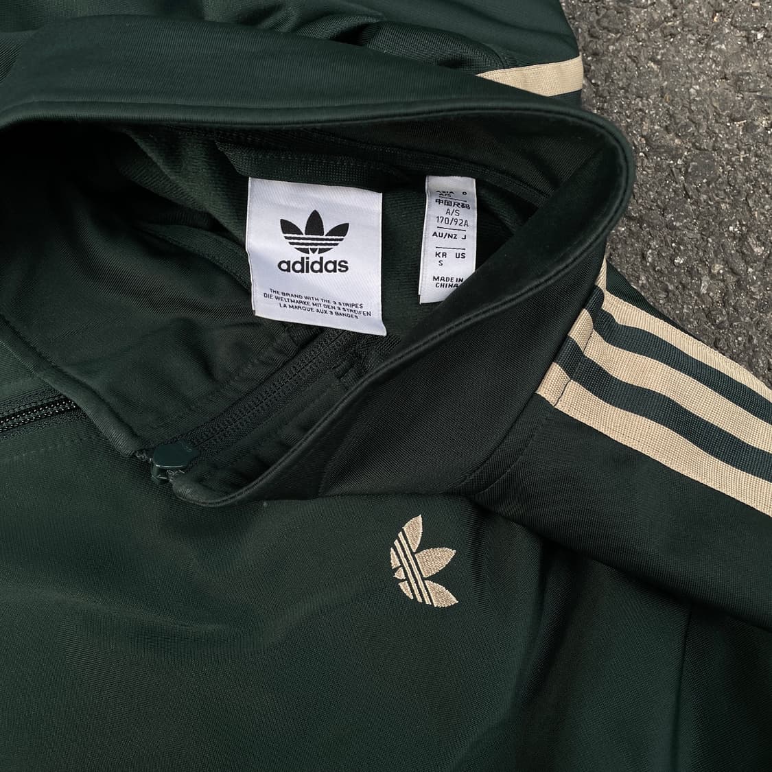 아디다스 BB 딥그린 트랙탑 오버핏 파이어버드 져지 XL 상품이미지6