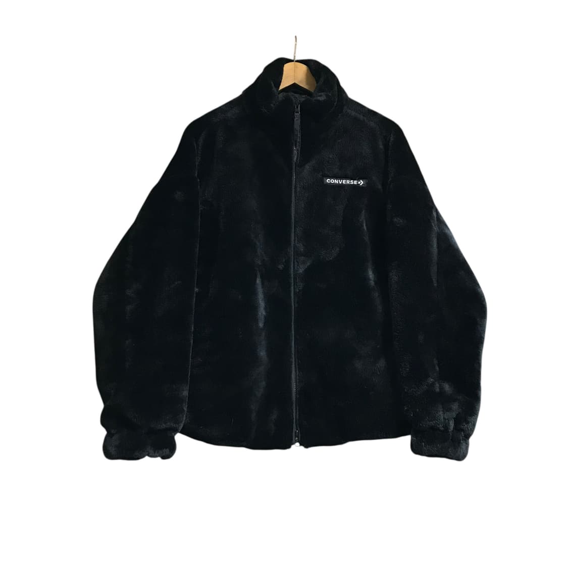 컨버스 23s 벨벳 후리스 투웨이 반누빔자켓점퍼 상품이미지2